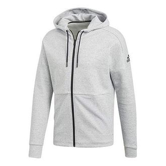 adidas ID Stadium Hoodie Jacket Grey CG2088