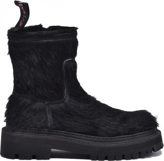 Camperlab Lab Fur Ankle Boot - Black