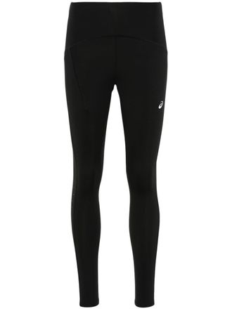 Asics Legging met logoprint - Zwart