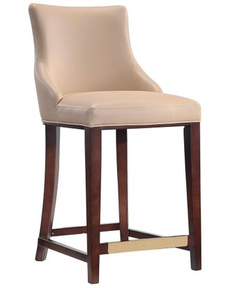 Manhattan Comfort Modern Shubert Upholstered Counter Stool