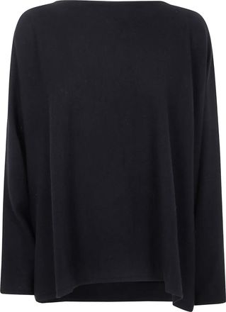 Liviana Conti Maglione con scollo a barca - Nero