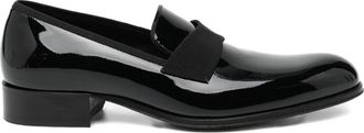 Tom Ford Lakleren loafers - Zwart