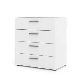 Les Tendances Les Tendances - Com&ograve; tyhja a 4 cassetti - Bianco - l 70 x p 40 x h 75 cm