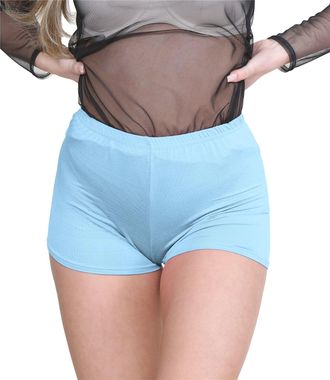 Janisramone Hamishkane Stretchy Mini Running Shorts Womens, Versatile Slim Fit Shorts for Women UK, Soft & Comfortable Hot Pants Design for Summer Dance, Club, Gy