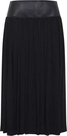 Alaia Black Midi Skirt