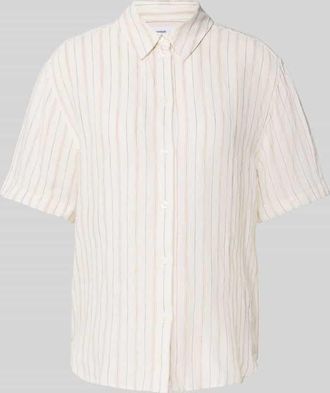 Sams&oslash;e & Sams&oslash;e Regular Fit Leinenbluse Modell SALARIKAR in Offwhite, Gr&ouml;&szlig;e XL