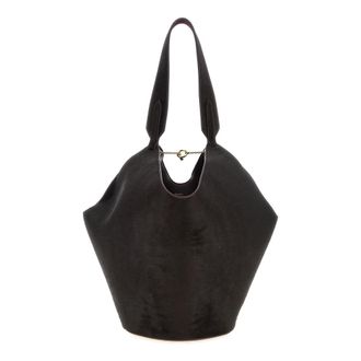 Khaite Small Lotus Shopping - female - Khaite - Shopping Bags - Brown - ONE SIZE - Bags
