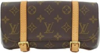 Louis Vuitton Pre-owned Cross Body Bags, female, Brown, Size: ONE SIZE Pre-owned Canvas louis-vuitton-bags