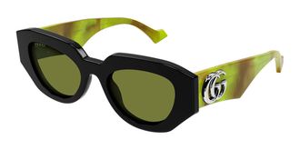 Gucci GG1421S 010 Womens Sunglasses Black Size 51