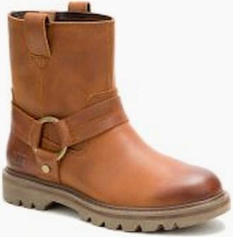 CAT Womens Grader Harness P312313 Womens Leather Brown Boots - Size: 7
