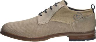 Bugatti Benito Comfort - Heren - Veterschoenen - Beige - 42 EU - Schoenen