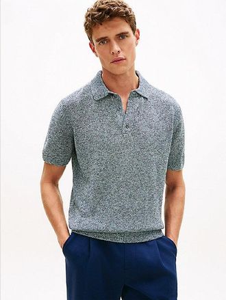 Tommy Hilfiger Smart Casual Relaxed Fit Moulin&eacute; Polo Shirt
