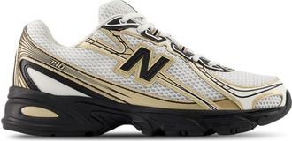 New Balance Mens 740 - Running Shoes White/Gold/Black Size 10.0