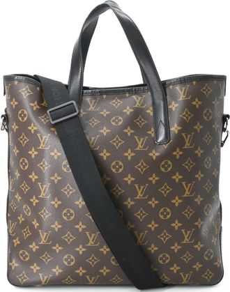 Louis Vuitton Monogram Macassar Brown Tote Bag (Pre-Owned)