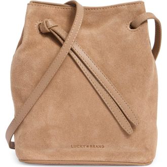 Lucky Brand Aylan Mini Crossbody Bag in Tuscanny Suede at Nordstrom Rack