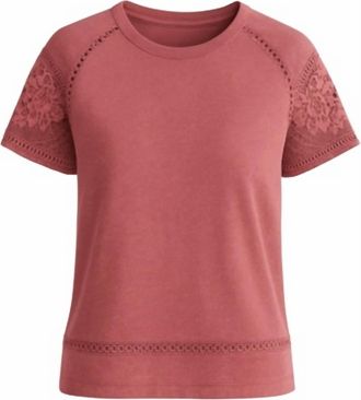 Dear John Denim Womens Deia Shirt In Blushing Red