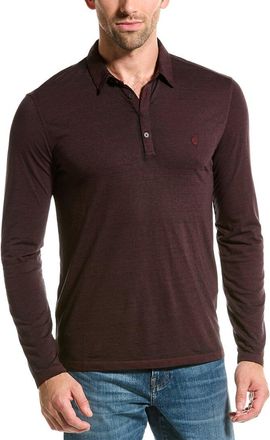 John Varvatos Marty Burnout Polo Shirt