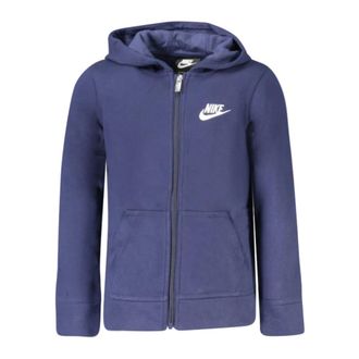 Nike Sportswear Club Fleece Full-Zip Hoodie - male - Nike - Kids Sweatshirts - Blue - 6 Y - Kids