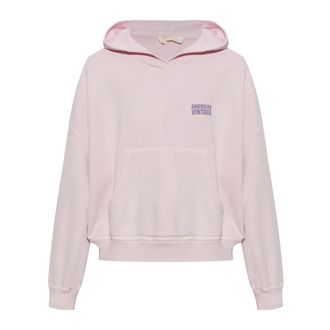 American Vintage Mujer, Sudaderas, Rosa, Talla: S