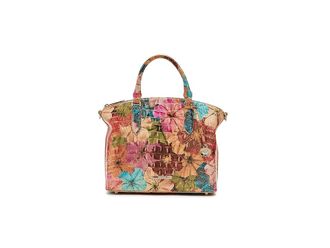 Brahmin Duxbury Satchel Satchel Womens Handbags Florita, Leather