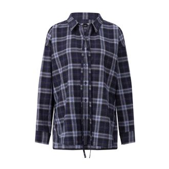 Lareida Dames, Blouses & Shirts, Blauw, Maat: XS Katoen