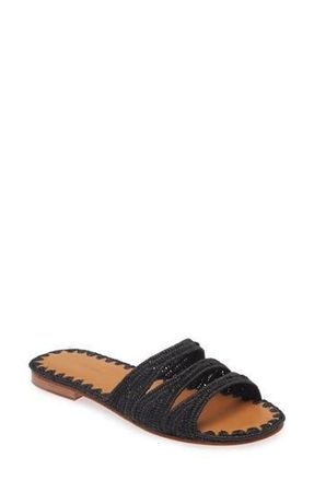 Carrie Forbes Symm Slide Sandal in Black at Nordstrom Rack, Size 7Us / 37Eu