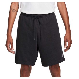 Nike Herenclub-short met geborduurd logo (Zwart)