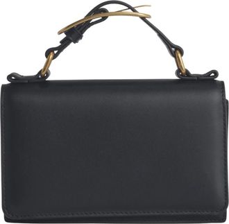 Studio Amelia Audrey Mini Clutch - Dames - Handtassen - Zwart - ONE Size - Leer - Tassen