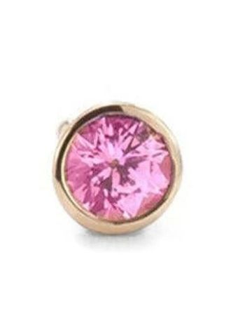 Robinson Pelham 18K yellow gold Strobe sapphire earring - women - Pink Sapphire/18kt Yellow Gold - One Size
