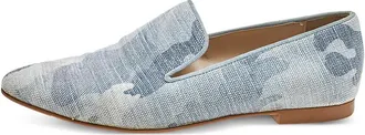 Stella McCartney canvas loafers - women - Canvas/Rubber/Artificial Leather - 38 - Blue
