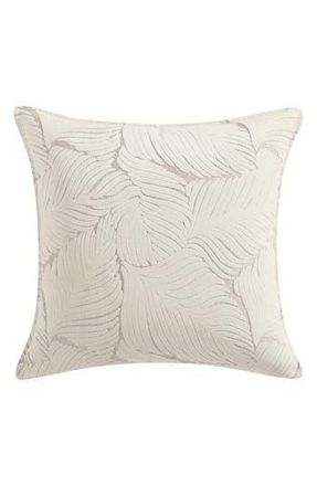 VCNY Home Lila Jacquard Accent Pillow in Ivory/Grey at Nordstrom Rack