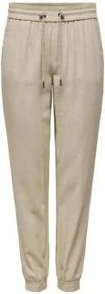 Only Joggingbroek Relaxed Fit - Dames - Sweatpants - Beige - S L32 - Polyester - Broeken