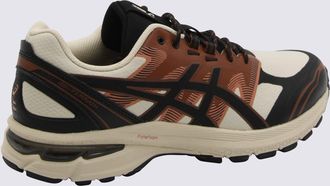 Asics Vanilla And Black Terrain Gel Sneakers