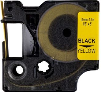 OEM Cinta/tubo Termorretr&aacute;ctil Para Impresoras 12 Mm X 1,5 M Amarillo S0718310 18056