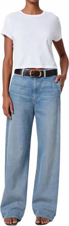 Citizens Of Humanity Ayla Polish Trouser Jeans In Chalice