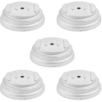 OEM Juego De 5 Desbrozadoras De Aluminio Con Cubierta De Aluminio, Dise&ntilde;o Port&aacute;til Y Desmontable -crezuo