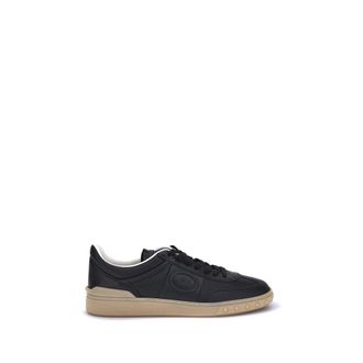 Valentino Garavani Black Rubber Low Top Mens Sneakers