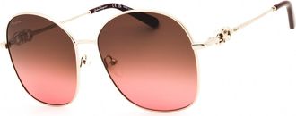 Ferragamo SF297S 719 Gold/Brown Red Gradient