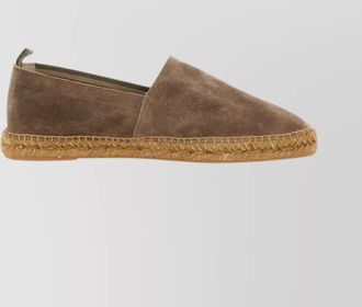 Castaner leather espadrille loafers