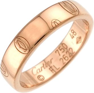 Cartier Pink Gold (18K) Band Ring (Pre-Owned)