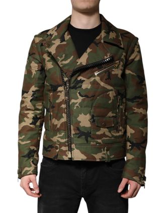Dolce & Gabbana Camouflage Gequiltede Jas