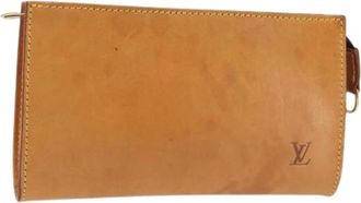 Louis Vuitton Pre-owned Clutches, female, Beige, Size: ONE SIZE Pre-owned Vintage Clutch