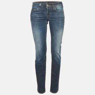 True Religion Blue Faded Denim Shannon Jeans M Waist