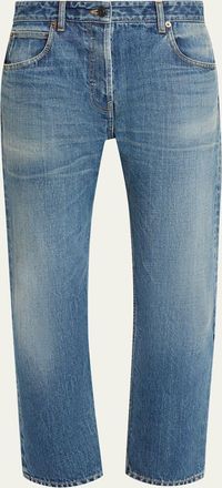 The Row Riaco Straight-Leg Ankle Jeans