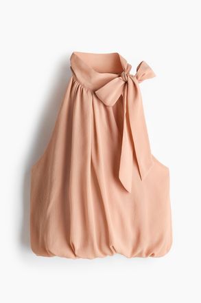 H&M Top mit Ballonsaum - Orange