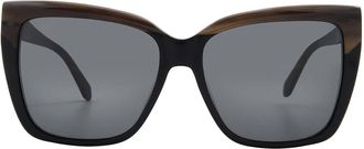 Ferragamo Salvatore Ferragamo Blue Butterfly Ladies Sunglasses SF1102S 217 58