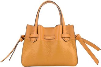 Pourchet Blossom Handtas - Dames - Handtassen - Geel - ONE Size - Leer - Tassen