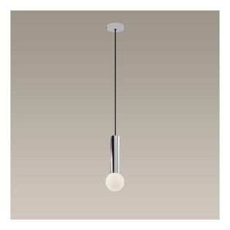 Netlighting Mist Bathroom Ceiling Simple Pendant Light Chrome E14 in Silver