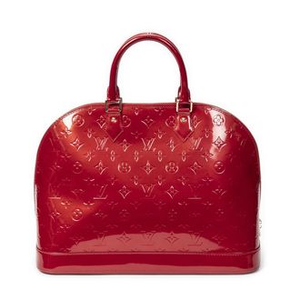 Louis Vuitton Pre-owned Womens Alma GM Handbag - Red - One Size