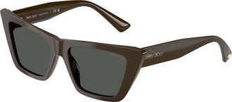 Jimmy Choo London JC5028 506087 Womens Sunglasses Green Size 53